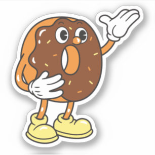 Adesivo Rosquinha engraçada