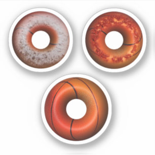 Adesivo Rosquinhas de Basquete