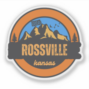 Adesivo Rossville, Kansas