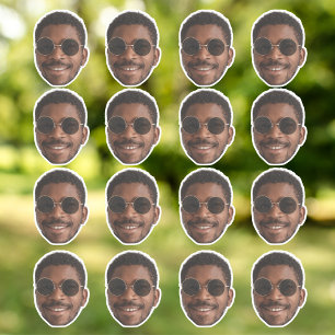 Adesivo Rosto Cónico Personalizado