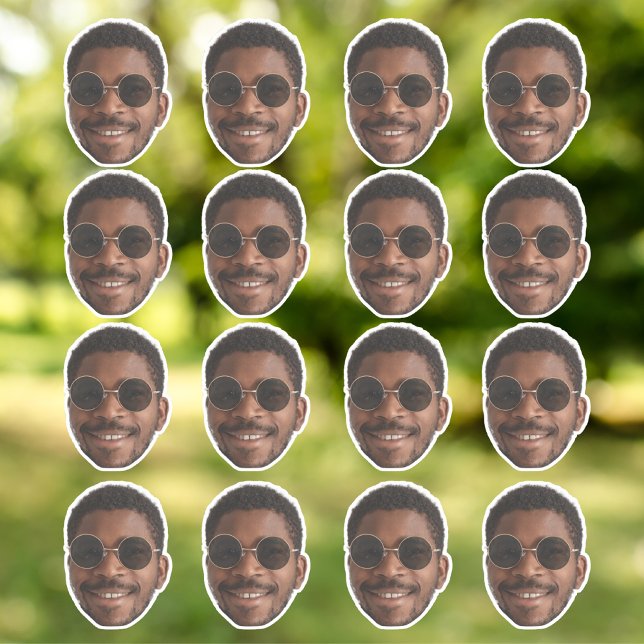 Adesivo Rosto Cónico Personalizado (Criador carregado)