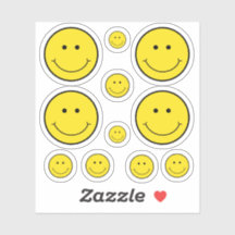 Rosto de Sorriso Amarelo