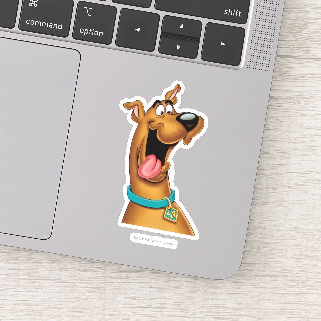 Adesivo Rosto Scooby-Doo Excitado (Detalhe)