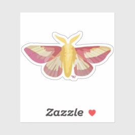 Adesivo Rosy Maple Moth Sticker