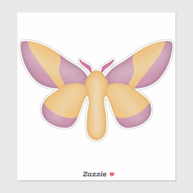 Adesivo Rosy Maple Moth Sticker (Folha)