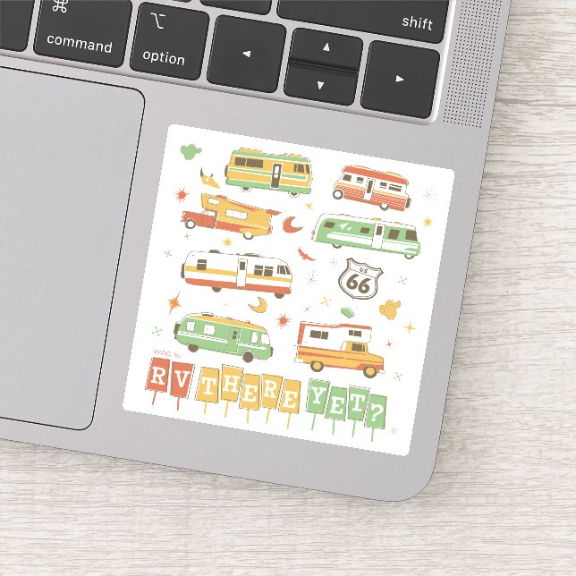 Adesivo Rota 66 RV Lá Ainda (Detalhe)