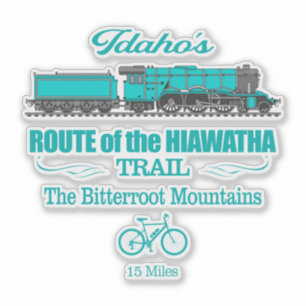 Adesivo Rota do Hiawatha (RT2)