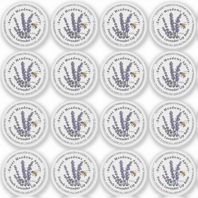 Adesivo Rótulo da tampa do recipiente metálico de 1,33 pol (Frente)