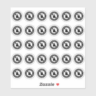 Adesivo Rótulo de Alimento Orgânico Livre de Pesticida e A