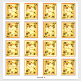 Adesivo Rótulo de Comida do coletor de vapores de pantaria