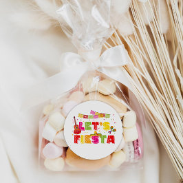 Adesivo Rótulo de Etiqueta de Festa de Fiesta