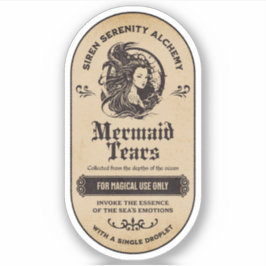 Adesivo Rótulo de Frasco de Apothecary Poção de Bruxas do 