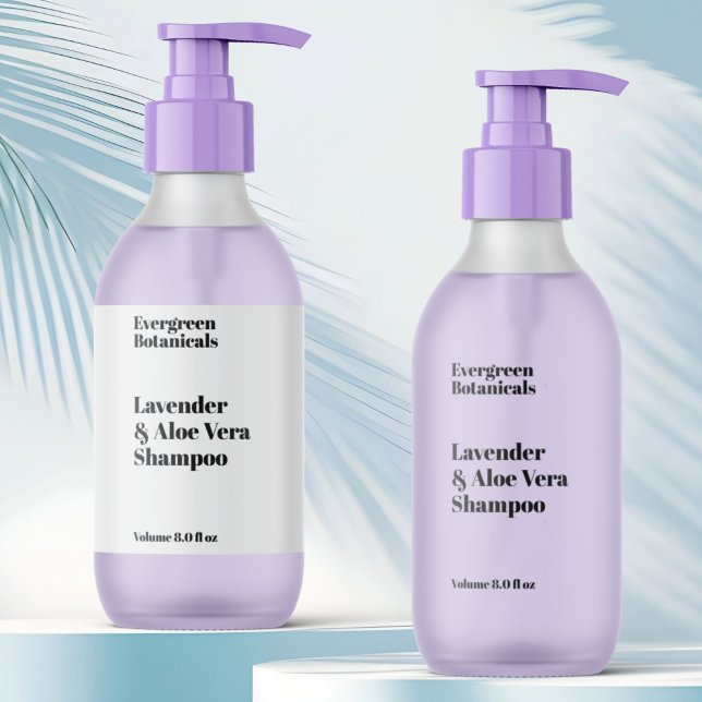 Adesivo Rótulo de Frasco de Cosméticos Claros ou Brancos (Criador carregado)