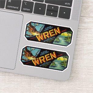 Adesivo Rótulo de Fruta de Citrus da Marca na Flórida