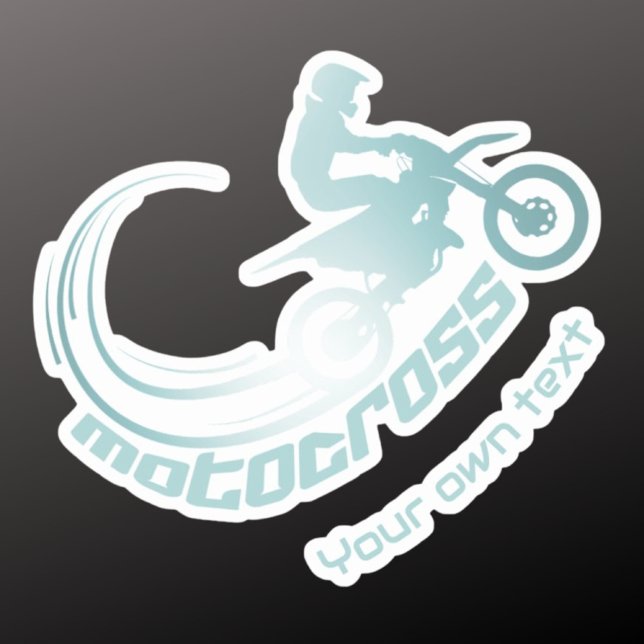 Adesivo Rótulo de moto transversal de moto (Criador carregado)