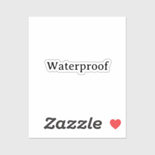 Adesivo Rótulo de Pacote Gratuito de Prova de Água Legal S