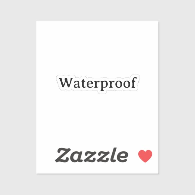 Adesivo Rótulo de Pacote Gratuito de Prova de Água Legal S (Folha)