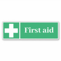Rótulo de primeiros socorros