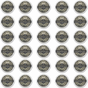 Adesivo Rótulo de Produto Heráldico para Ceras de Beescera