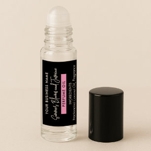 Adesivo Rótulo do cilindro de óleo essencial de Perfume Pr
