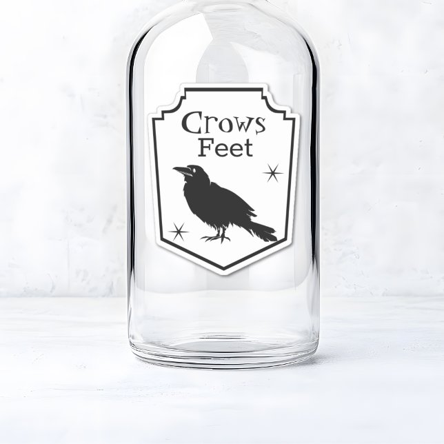 Adesivo Rótulo do Frasco de Poção Apotecária do Dia das Br (Criador carregado)