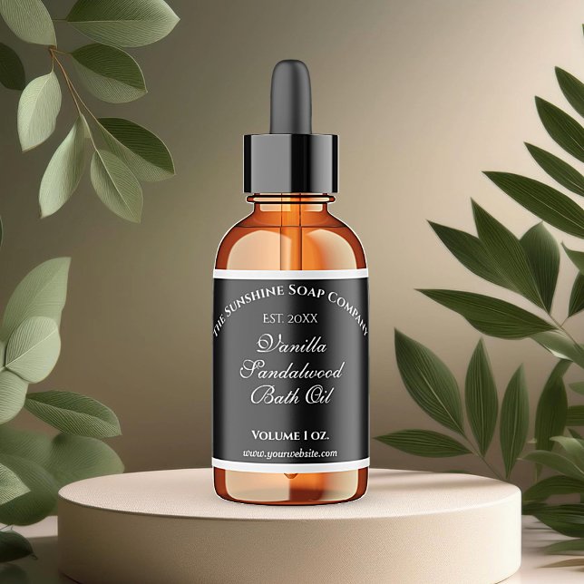 Adesivo Rótulo do Frasco do conta-gotas à prova d'água pre (Criador carregado)