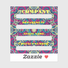 ADESIVO RÓTULO DO FUNCIONARIOS DA EMPRESA