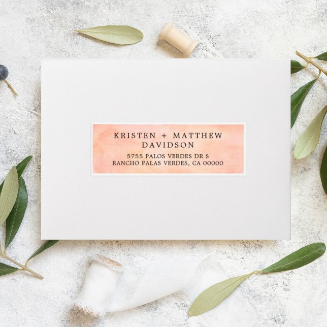 Adesivo Rótulos de Endereço Convidado do Sunset Mountain (Criador carregado)