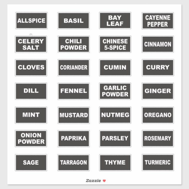 Adesivo Rótulos de Especialidade Visual de Alto Contraste  (Folha)
