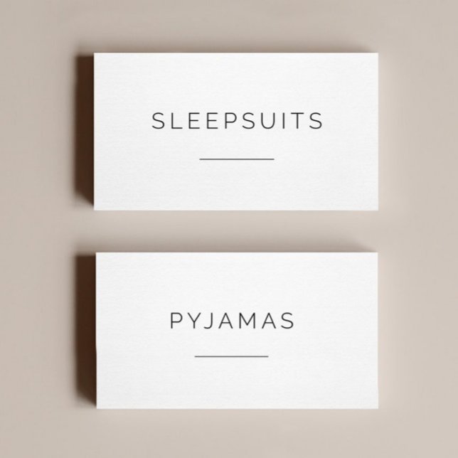 Adesivo Rótulos de gaveta de roupa adulta editáveis 3.5x2  (Criador carregado)