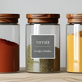 Adesivo Rótulos de Jar de Cozinha à Prova de Água para Pai