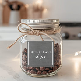 Adesivo Rótulos de Jarra de Barra de Chocolate Quente à Pr