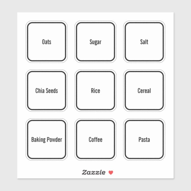 Adesivo Rótulos de Pintaria de Cozinha Minimalista Moderna (Folha)