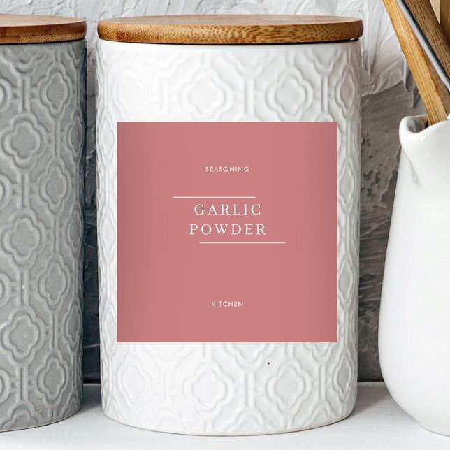 Adesivo Rótulos de salto mínimo para cozinha (Criador carregado)