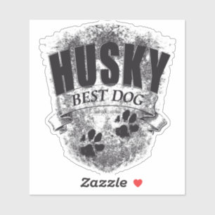 Adesivo ROUCO MELHOR DOG Pfotenabdruck vintage