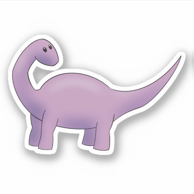 Adesivo Roxo Dino (Frente)