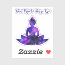 Roxo Espiritual Lotus Yoga NamMyohoRengeKyo Seal