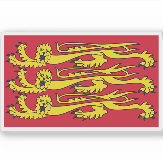 Adesivo Royal Banner da Inglaterra (Frente)