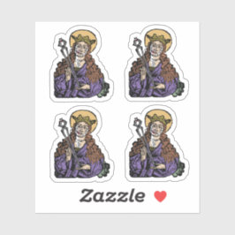 Adesivo Rua. Apolônia com Dente Pulsada (Nuremberg) 4-Up