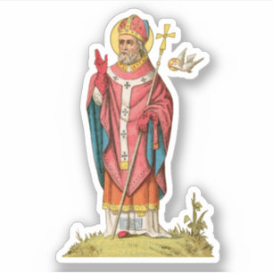 Adesivo Rua. David of Wales (P 001) 1-Up - Contorno