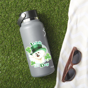 Adesivo Rua do dia de Patrick Bichon Frise Vinyl Sticker