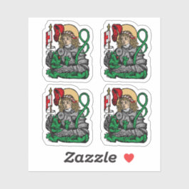 Adesivo Rua. George e Dragão (Nuremberga)