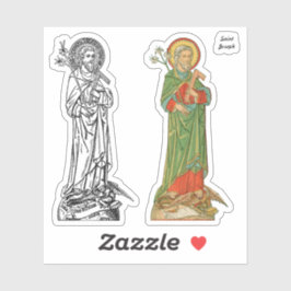 Adesivo Rua. Joseph, Protetor da Igreja - 2 Diferentes