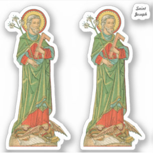 Adesivo Rua. Joseph, Protetor da Igreja (VVP 09) - 2Up