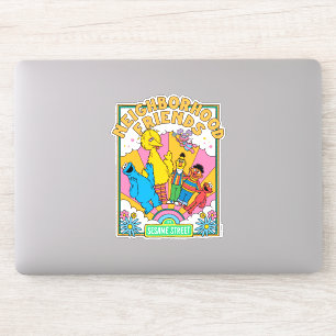 Adesivo Rua Sésamo Amigos de vizinhança