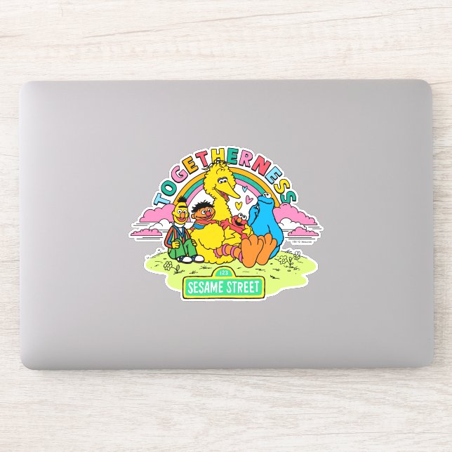 Adesivo Rua Sésamo | Juntos (Computador)