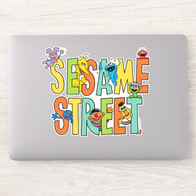 Adesivo Rua Sésamo | Sesame Street Tipo Pals (Computador)