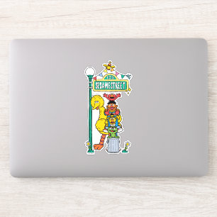 Adesivo Rua Sésamo Sob o Sésamo Street Sign