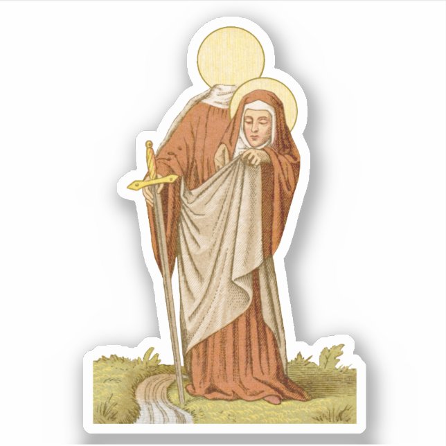 Adesivo Rua. Winifred of Wales (P 002) (Frente)