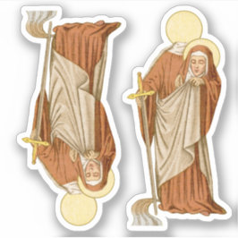 Adesivo Rua. Winifred of Wales (P 002)